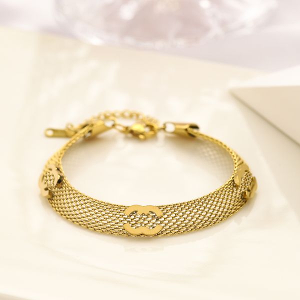 designer ccity gifts chain bracelet new brand love jewelry fashion stainless steel bracelets 18k gold exquisite bracelet 2023 family couple, Black
designer ccity gifts chain bracelet new brand love jewelry fashion stainless steel bracelets 18k gold exquisite bracelet 2023 family couple, Black