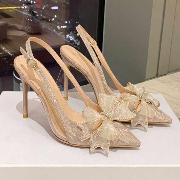 sandal summer champagne high heels bow pointed shoes breathable hollow out 230503, Black
sandal summer champagne high heels bow pointed shoes breathable hollow out 230503, Black