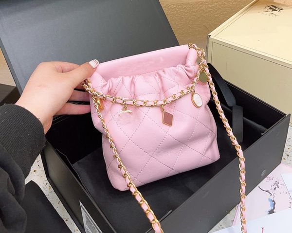 designer bag mini garbage bag fashion handbags purse shoulder large tote with chain with decorations totes
designer bag mini garbage bag fashion handbags purse shoulder large tote with chain with decorations totes