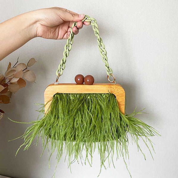 evening bags handbags for women 2023 designer luxury acrylic chain purses and ostrich feather party clutch shouder 230427
evening bags handbags for women 2023 designer luxury acrylic chain purses and ostrich feather party clutch shouder 230427