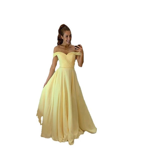 off the shoulder prom dresses woman formal evening party gowns robes de soiree, Black
off the shoulder prom dresses woman formal evening party gowns robes de soiree, Black