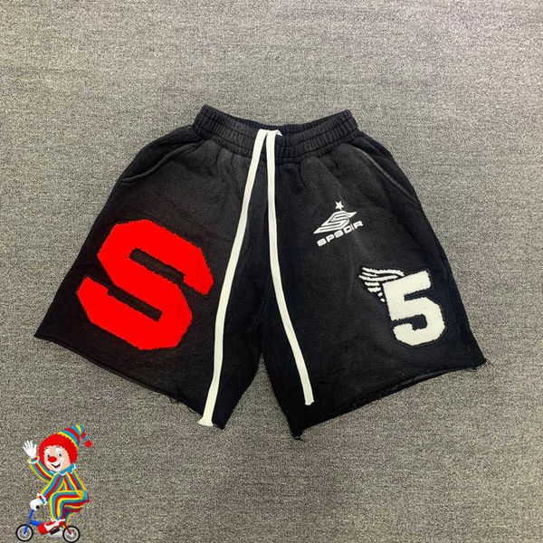 men's shorts sp5der 555555 shorts wash embroidery letter pants casual fashion elastic waist men women 555555 trousers j230503, White;black
men's shorts sp5der 555555 shorts wash embroidery letter pants casual fashion elastic waist men women 555555 trousers j230503, White;black