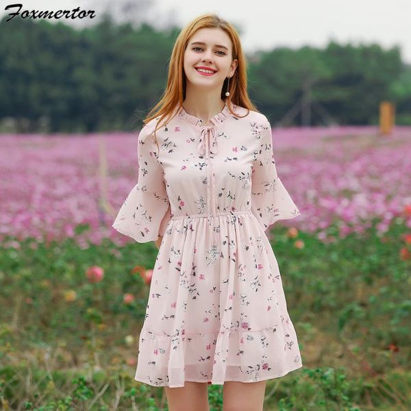 dresses women summer dress printed chiffon women dresses 2022 boho sweet female ruffles dress short sleeve floral dress beach vestidos, Black;gray
dresses women summer dress printed chiffon women dresses 2022 boho sweet female ruffles dress short sleeve floral dress beach vestidos, Black;gray
