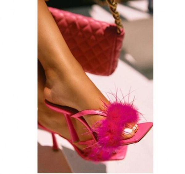 2023 summer thin high heel summer slippers women fashion fur slides outdoor lady slides shoes, Black
2023 summer thin high heel summer slippers women fashion fur slides outdoor lady slides shoes, Black