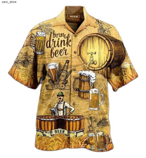 men's casual shirts hawaiian shirt 3d print beer short-sleeved cuban shirt beach wear tshirt party vintage style for men women men', White;black
men's casual shirts hawaiian shirt 3d print beer short-sleeved cuban shirt beach wear tshirt party vintage style for men women men', White;black