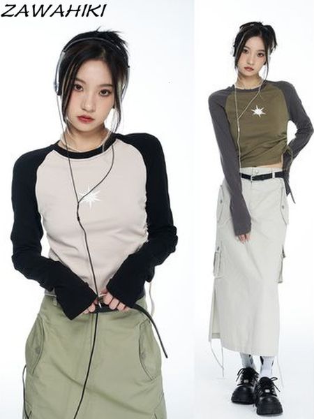 women's t-shirt vintage patchwork pentacle t-shit women autumn casual round neck long sleeve tee shirt retro streetwear chic cotton t s, White
women's t-shirt vintage patchwork pentacle t-shit women autumn casual round neck long sleeve tee shirt retro streetwear chic cotton t s, White