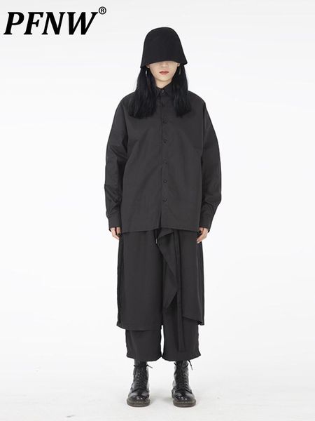 pants pfnw original design darkwear yamamoto style beautiful women solid black skirt trousers casual wide leg tide pants men 12a3450
pants pfnw original design darkwear yamamoto style beautiful women solid black skirt trousers casual wide leg tide pants men 12a3450