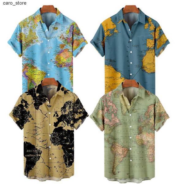 men's casual shirts 2022 world map hawaiian shirt men's digital print button short sleeve loose oversized mens j230502, White;black
men's casual shirts 2022 world map hawaiian shirt men's digital print button short sleeve loose oversized mens j230502, White;black