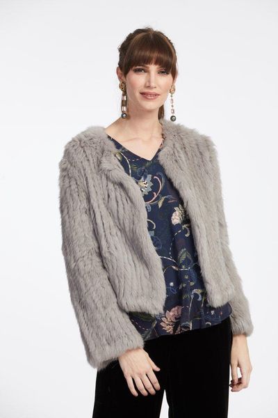 fur 2021 new real rabbit fur knitted coat winter spring autumn outwear overcoat genuine fur shearing fur coat hand made 53cm length, Black
fur 2021 new real rabbit fur knitted coat winter spring autumn outwear overcoat genuine fur shearing fur coat hand made 53cm length, Black