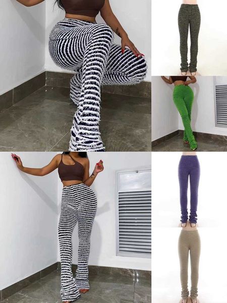 women style spring striped casual baggy cargo pants knitted stitching slim high waist personalized long pants, Black;white
women style spring striped casual baggy cargo pants knitted stitching slim high waist personalized long pants, Black;white