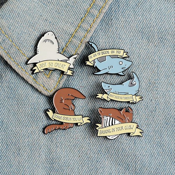 animal series brooch cartoon whale shark various mischievous movements funny emoticons badge, Blue
animal series brooch cartoon whale shark various mischievous movements funny emoticons badge, Blue