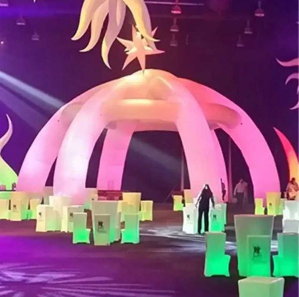 8x8m customized oxford building structure inflatable spider tent air beams party dome marquee with led lights for dj stage or event center
8x8m customized oxford building structure inflatable spider tent air beams party dome marquee with led lights for dj stage or event center