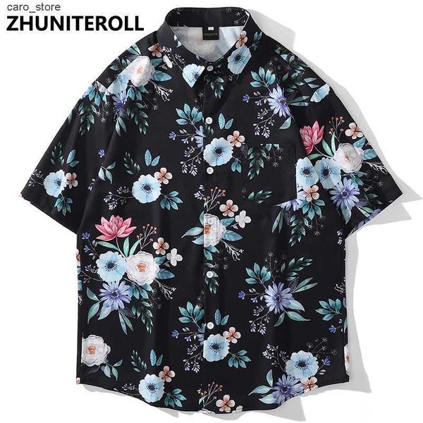 men's casual shirts hip hop 2021 shirt streetwear men flower print hawaiian beach shirt harajuku short sleeve summer aloha shirt fashio, White;black
men's casual shirts hip hop 2021 shirt streetwear men flower print hawaiian beach shirt harajuku short sleeve summer aloha shirt fashio, White;black