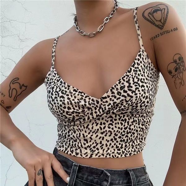 camisoles tanks summer leopard print camis women sleeveless halter crop streetwear aesthetic hollow out camisole xxxl 230503, Black;white
camisoles tanks summer leopard print camis women sleeveless halter crop streetwear aesthetic hollow out camisole xxxl 230503, Black;white