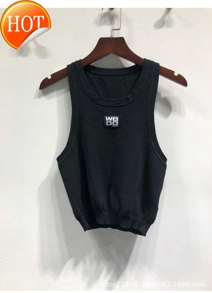 designer haute coutureaw dawang's new slim knit suspender vest women's letter bottomed trend in autumn and winter 2019, White
designer haute coutureaw dawang's new slim knit suspender vest women's letter bottomed trend in autumn and winter 2019, White