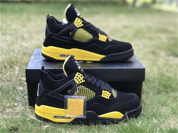 2023 air authentic 4 4s thunder basketball shoes dh6927-017 iv sports sneakers trainers womens mens black tour yellow with original box
2023 air authentic 4 4s thunder basketball shoes dh6927-017 iv sports sneakers trainers womens mens black tour yellow with original box