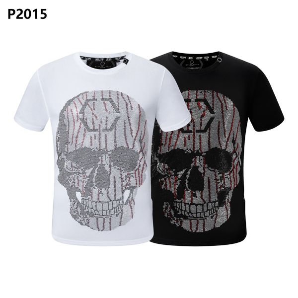 plein-plein t shirt mens metal letters embroidered european fashion streetwear trend round neck pullover 115, White;black
plein-plein t shirt mens metal letters embroidered european fashion streetwear trend round neck pullover 115, White;black