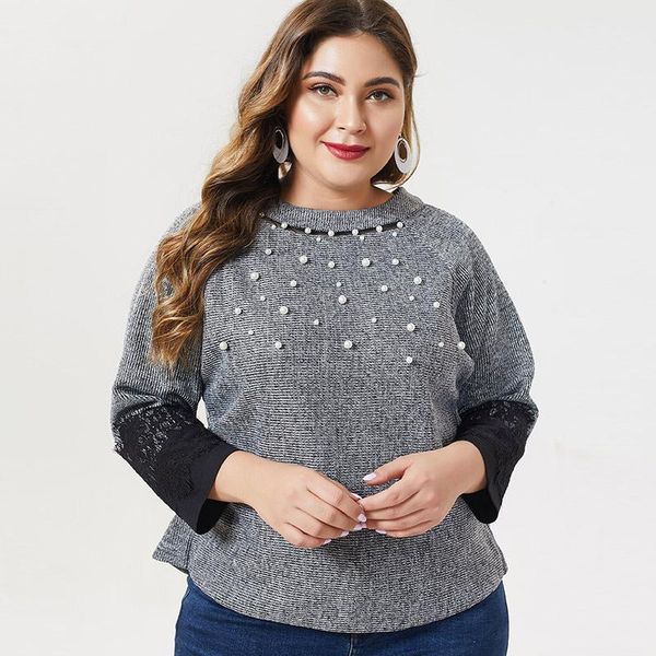 t-shirt 2021 autumn womens plus size long sleeve t shirt fashion ladies vintage elegant mom plus size, Black
t-shirt 2021 autumn womens plus size long sleeve t shirt fashion ladies vintage elegant mom plus size, Black