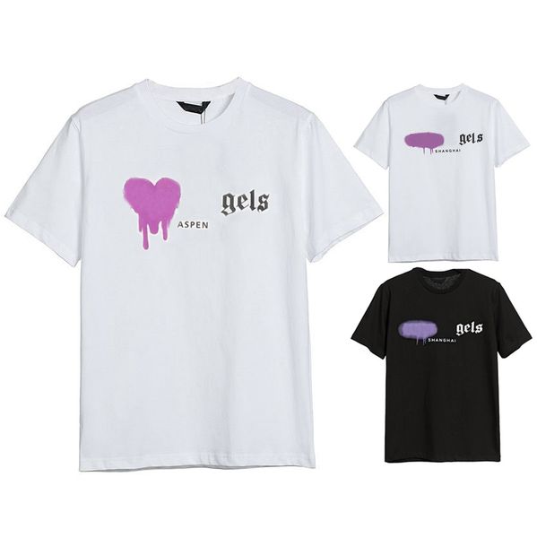 designer pa t shirt luxury brand clothing spray heart letter cotton short sleeve spring summer tide mens womens tees shirtsb2am, White;black
designer pa t shirt luxury brand clothing spray heart letter cotton short sleeve spring summer tide mens womens tees shirtsb2am, White;black
