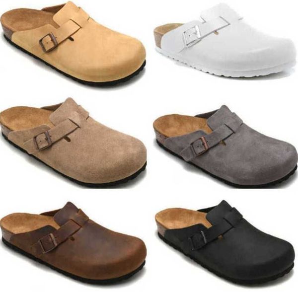 slippers designer birkes slipper leather sandals men women slide slippers boston soft footbed clog suede buckle strap clogs shoes outdoor in, Black
slippers designer birkes slipper leather sandals men women slide slippers boston soft footbed clog suede buckle strap clogs shoes outdoor in, Black
