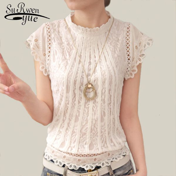 women's blouses shirts ladies white lace blouse short sleeve stand collar women elegant patchwork crochet women shirt plus size blusas
women's blouses shirts ladies white lace blouse short sleeve stand collar women elegant patchwork crochet women shirt plus size blusas