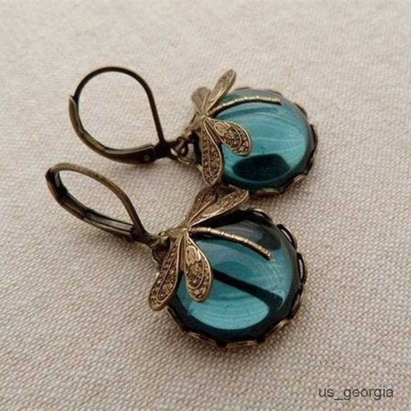stud exquisite women dragonfly green crystal pendant earrings retro earrings for women jewelry birthday anniversary gift, Golden;silver
stud exquisite women dragonfly green crystal pendant earrings retro earrings for women jewelry birthday anniversary gift, Golden;silver