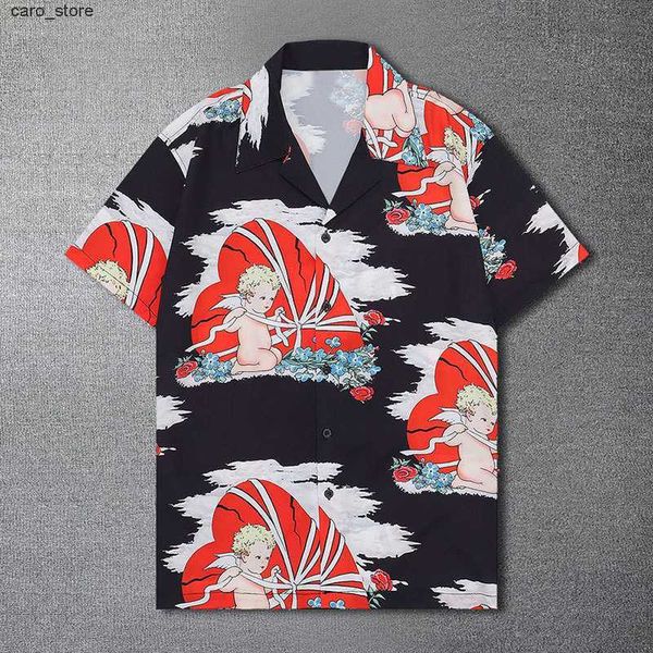men's casual shirts 2023summer shirt men hawaiian shirt streetwear angel love pattern print beach shirt hip hop casual tropical holiday, White;black
men's casual shirts 2023summer shirt men hawaiian shirt streetwear angel love pattern print beach shirt hip hop casual tropical holiday, White;black