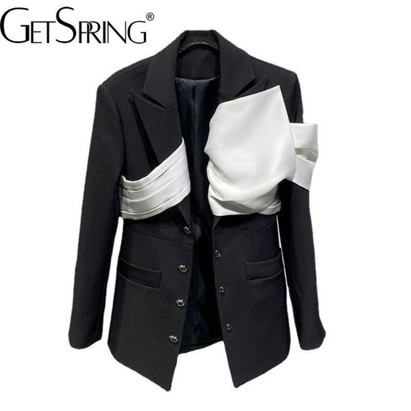 pants getspring women blazer patchwork color matching black white women blazers and jackets plus size vintage fashion suit coats 2022
pants getspring women blazer patchwork color matching black white women blazers and jackets plus size vintage fashion suit coats 2022