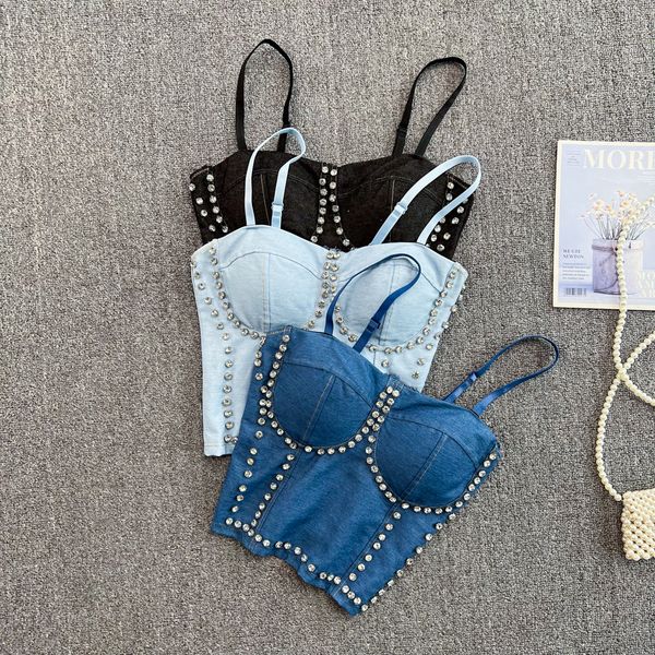 camisoles tanks jeans binder chest woman tank women corset femme tanks crop camisole denim camis built in bra drop 230503, Black;white
camisoles tanks jeans binder chest woman tank women corset femme tanks crop camisole denim camis built in bra drop 230503, Black;white