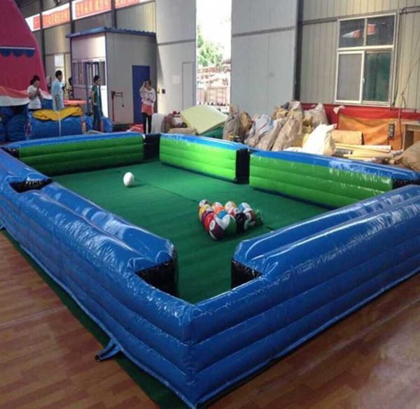 8x5m funny billiard sport game inflatable football snooker table soccer pool table for amusement park with blower
8x5m funny billiard sport game inflatable football snooker table soccer pool table for amusement park with blower