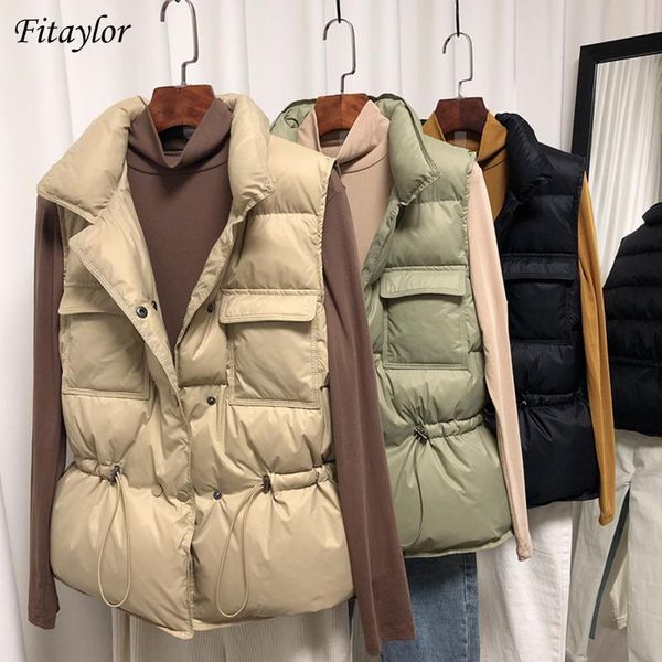 vests fitaylor autumn winter ultra light down vest women windproof lightweight warm waistcoat white duck down sleeveless coat, Black;white
vests fitaylor autumn winter ultra light down vest women windproof lightweight warm waistcoat white duck down sleeveless coat, Black;white