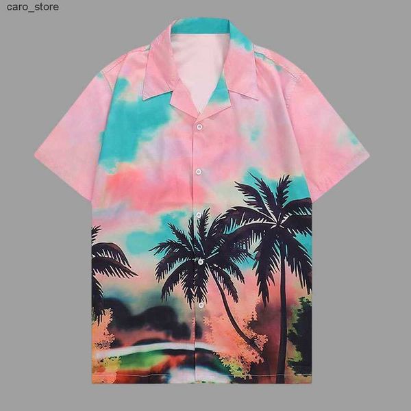 men's casual shirts 2023 spring fashion hawaii short sleeve shirt men coconut tree print shirt lapel comfortable man shirt homme camise, White;black
men's casual shirts 2023 spring fashion hawaii short sleeve shirt men coconut tree print shirt lapel comfortable man shirt homme camise, White;black