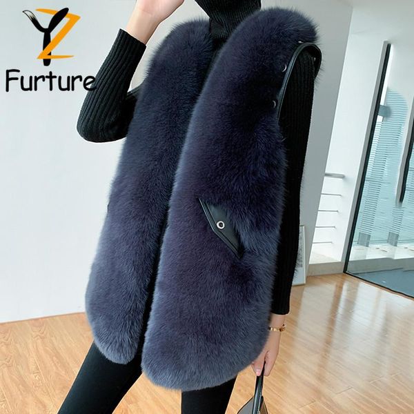 fur winter women new real fox fur waistcoat splicing sheepskin with patch pocket design fashion natural fox fur vest, Black
fur winter women new real fox fur waistcoat splicing sheepskin with patch pocket design fashion natural fox fur vest, Black