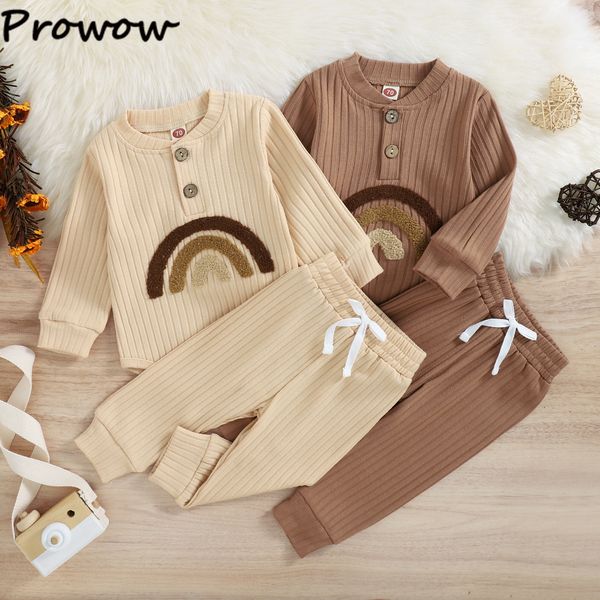 pajamas prowow baby outfits set for boys girls rainbow solid romperribbed pants born warm pajamas winter baby clothing 3-24m 230503, Blue;red
pajamas prowow baby outfits set for boys girls rainbow solid romperribbed pants born warm pajamas winter baby clothing 3-24m 230503, Blue;red