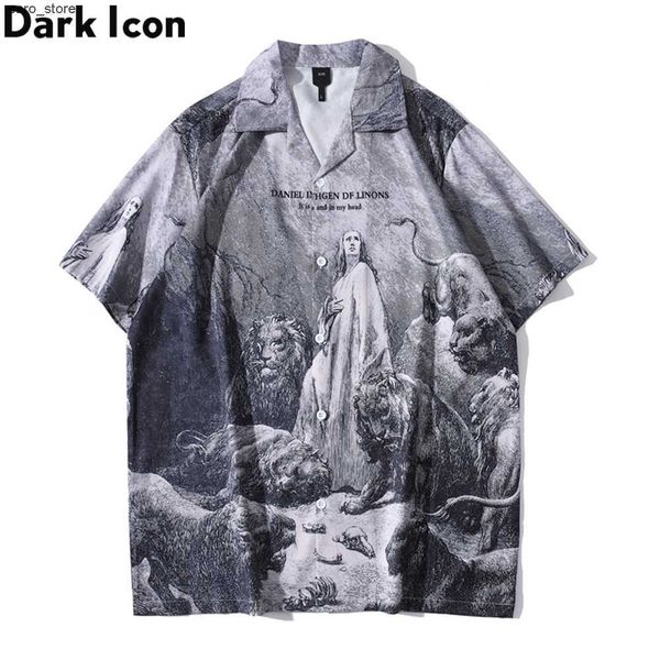 men's casual shirts dark icon hawaiian shirt men summer beach holiday men's shirts vintage street male j230502, White;black
men's casual shirts dark icon hawaiian shirt men summer beach holiday men's shirts vintage street male j230502, White;black