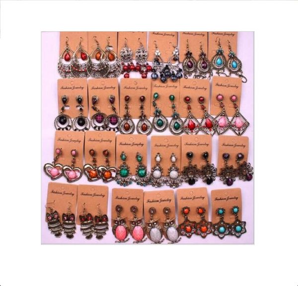 10pairs/set mix colors bohemian fashion earrings dangle chandelier for craft jewelry earring gift e35, Silver
10pairs/set mix colors bohemian fashion earrings dangle chandelier for craft jewelry earring gift e35, Silver