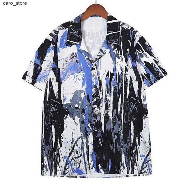 men's casual shirts 2022 abstract art print shirt for men short sleeve slim casual shirt social streetwear business formal dress shirt, White;black
men's casual shirts 2022 abstract art print shirt for men short sleeve slim casual shirt social streetwear business formal dress shirt, White;black