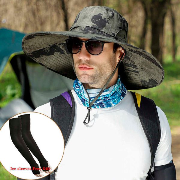outdoor hats summer ink painting fishing hat full mesh breathable detachable sun hats outdoor men's 15cm large brim panama hat hiking c, Black;white
outdoor hats summer ink painting fishing hat full mesh breathable detachable sun hats outdoor men's 15cm large brim panama hat hiking c, Black;white