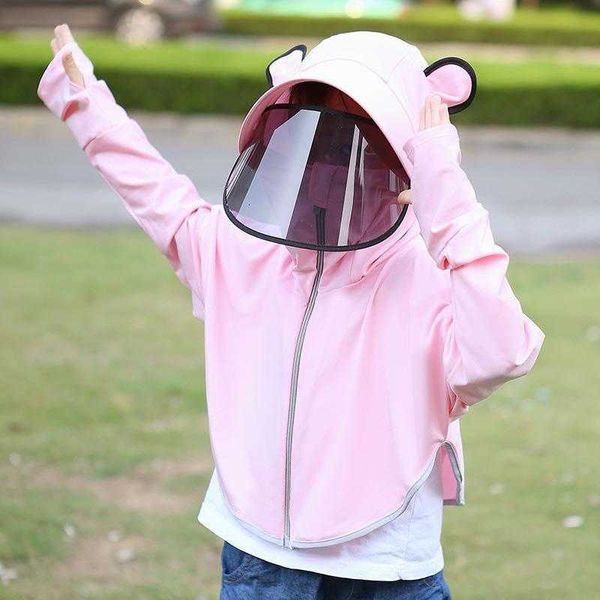 childrens sun protection clothing jacket womens summer uv ice silk protective, Blue;gray
childrens sun protection clothing jacket womens summer uv ice silk protective, Blue;gray