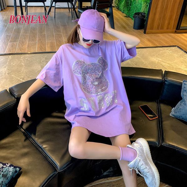 women's t-shirt harajuku y2k plus size 5xl beaded sequins cartoon bear short-sleeved t-shirt korean version loose women 230503, White
women's t-shirt harajuku y2k plus size 5xl beaded sequins cartoon bear short-sleeved t-shirt korean version loose women 230503, White