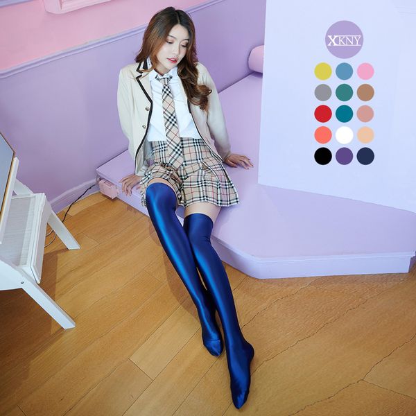 set xckny glossy silky multicolor japanese high tube campus half length knee high socks elastic stockings yoga club stocking
set xckny glossy silky multicolor japanese high tube campus half length knee high socks elastic stockings yoga club stocking