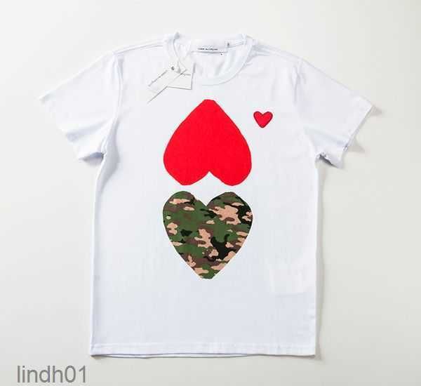 red play fashion mens t-shirts designer heart shirt casual tshirt cotton embroidery short sleeve summer t-shirt x9fr, White;black
red play fashion mens t-shirts designer heart shirt casual tshirt cotton embroidery short sleeve summer t-shirt x9fr, White;black
