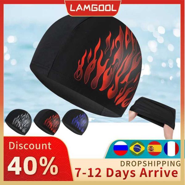 swimming caps flame printed swim cap for long hair high elasticity nylon swimming hats for women men adults bathing swimming caps j230502
swimming caps flame printed swim cap for long hair high elasticity nylon swimming hats for women men adults bathing swimming caps j230502