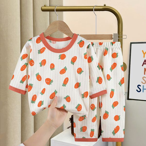 pajamas summer children's home clothes girls and boys 2-piece thin baby pajamas 230503, Blue;red
pajamas summer children's home clothes girls and boys 2-piece thin baby pajamas 230503, Blue;red