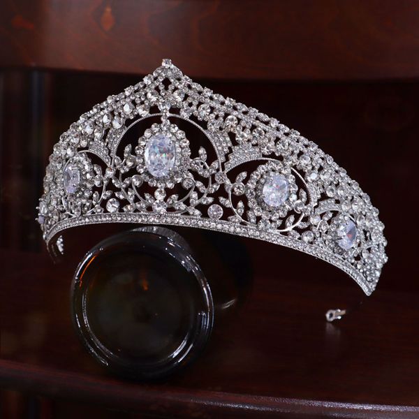 new bride zircon crown korean white handmade rhinestone headwear wedding dress p accessories wedding dress hair accessories, Silver
new bride zircon crown korean white handmade rhinestone headwear wedding dress p accessories wedding dress hair accessories, Silver