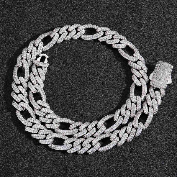 wholesale price 925 solid silver 13mm wide with 2rows moissanite diamond cuban link ferrero chain for mens hiphop jewelry
wholesale price 925 solid silver 13mm wide with 2rows moissanite diamond cuban link ferrero chain for mens hiphop jewelry