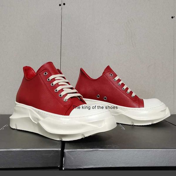 2023 ogrick men's casual shoes ro owens women's low-shoes lace-up red height sneakers for men izmzcasual
2023 ogrick men's casual shoes ro owens women's low-shoes lace-up red height sneakers for men izmzcasual