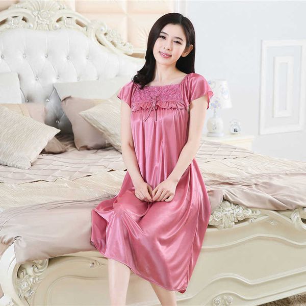 women's sleep lounge yinsilaibei rose women's sleepwear plus size ice silk satin night dress nightgown female lingerie dress night
women's sleep lounge yinsilaibei rose women's sleepwear plus size ice silk satin night dress nightgown female lingerie dress night