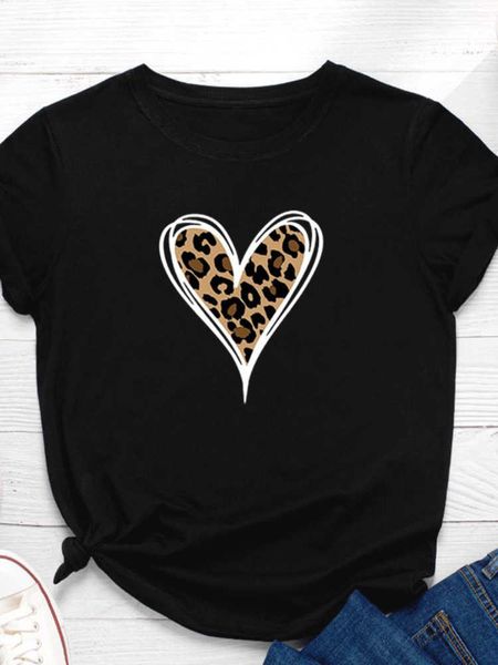 leopard heart print women t shirt short sleeve o neck loose women tshirt ladies fashion tee shirt clothes camisetas mujer, White
leopard heart print women t shirt short sleeve o neck loose women tshirt ladies fashion tee shirt clothes camisetas mujer, White