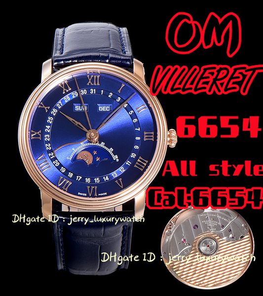 om 6654 villeret perpetual calendar luxury men's watch cal.6654 automatic mechanical movement with 316l fine steel case 40mm.gold blue, Slivery;brown
om 6654 villeret perpetual calendar luxury men's watch cal.6654 automatic mechanical movement with 316l fine steel case 40mm.gold blue, Slivery;brown
